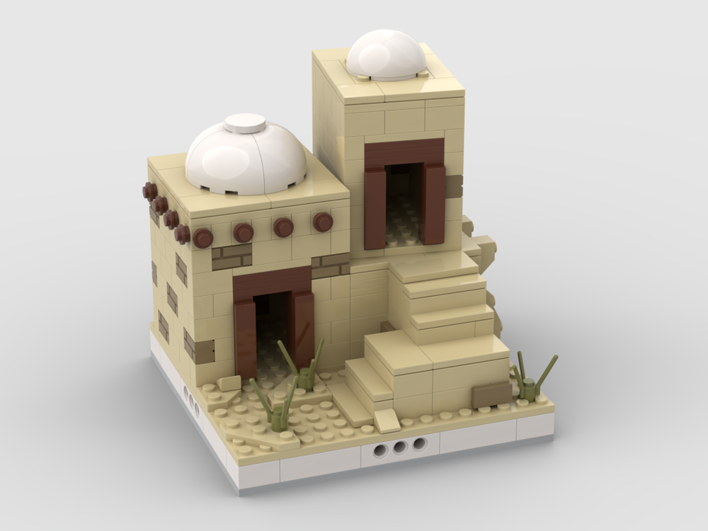 Lego discount desert village