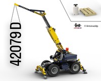 Rough Terrain Crane - 42079 D model