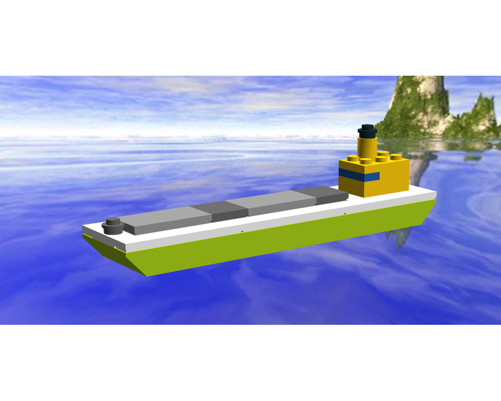 mini lego boat