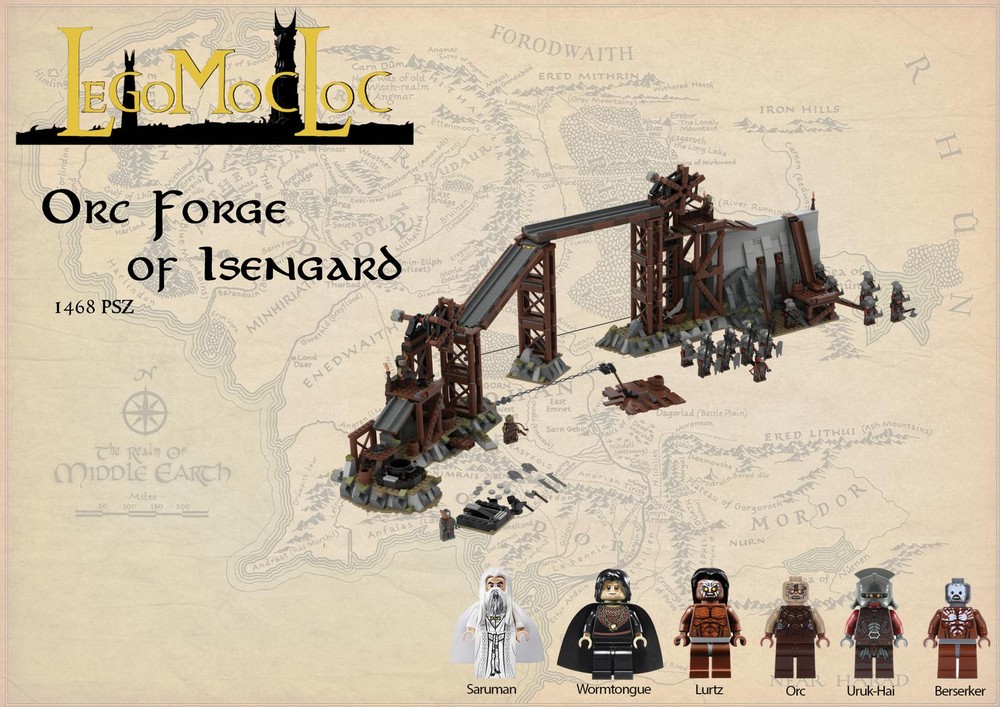 LEGO MOC Minas Tirith by drbaggy