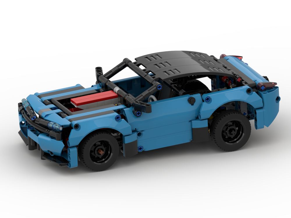 LEGO MOC-33543 42098 Sub Model by Theoderic | Rebrickable - Build with LEGO
