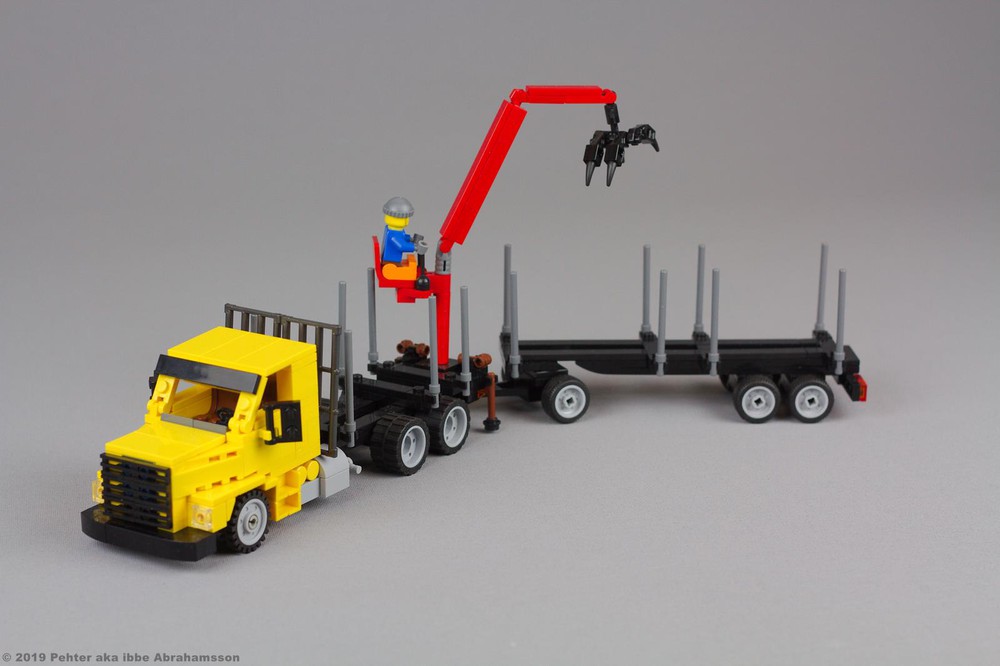 Lego best sale timber truck