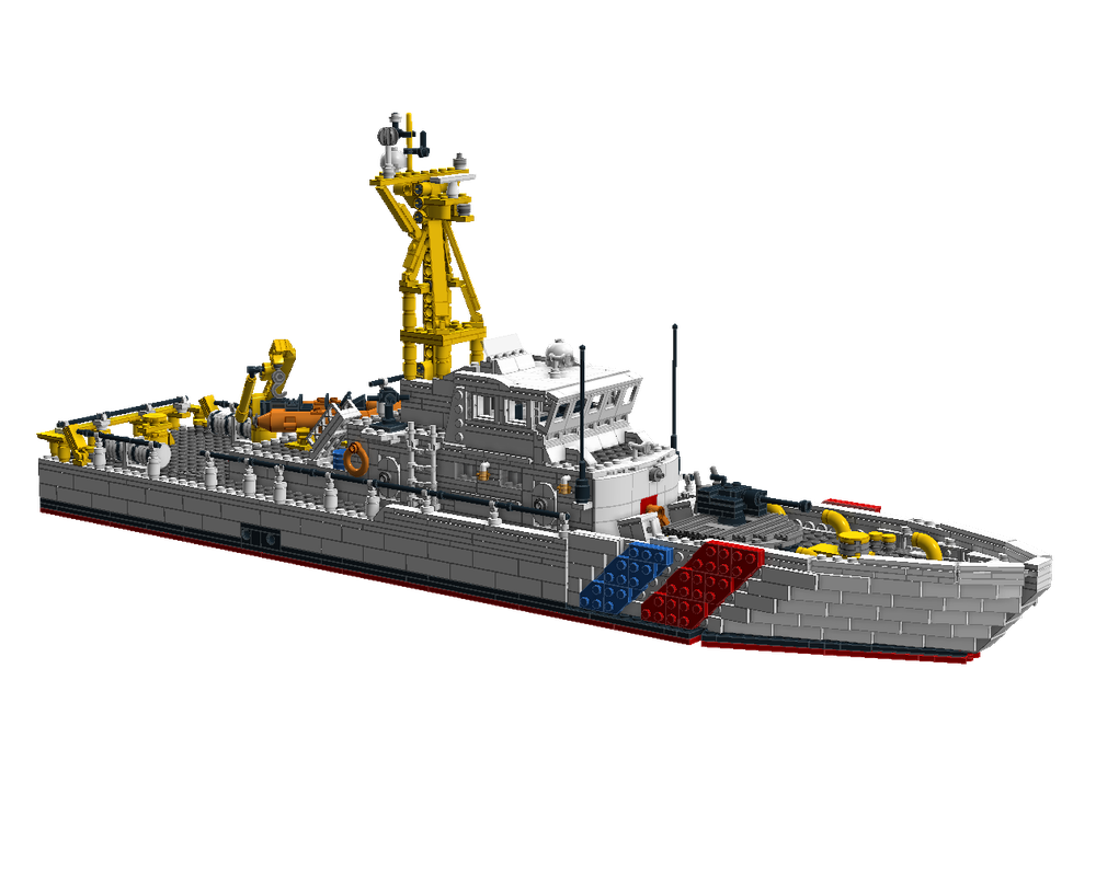 lego coast guard ship