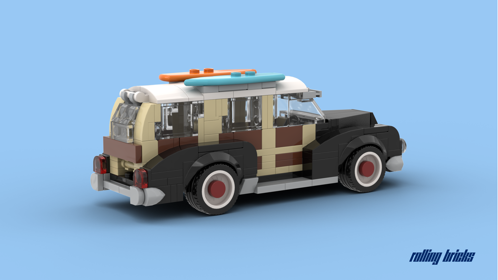 LEGO MOC Woodie Wagon by RollingBricks | Rebrickable - Build with LEGO