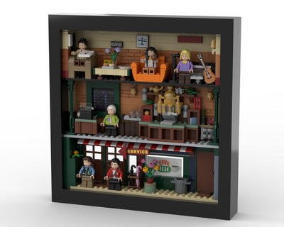 21319 FRIENDS Central Perk in photo frame