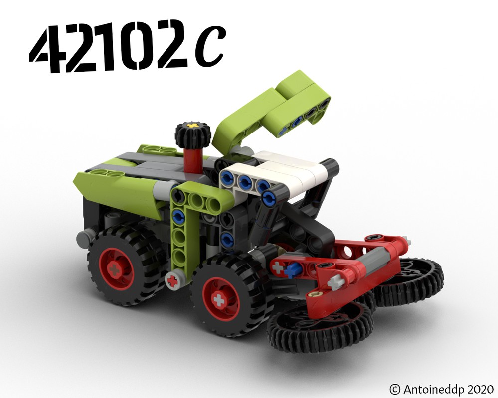 Rundt og rundt Lilla værdig LEGO MOC 42102-C model : Harvester by Antoineddp | Rebrickable - Build with  LEGO