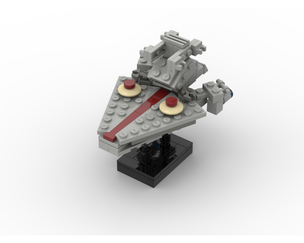 LEGO MOC Mini Venator-Class Star Destroyer by aidoate | Rebrickable