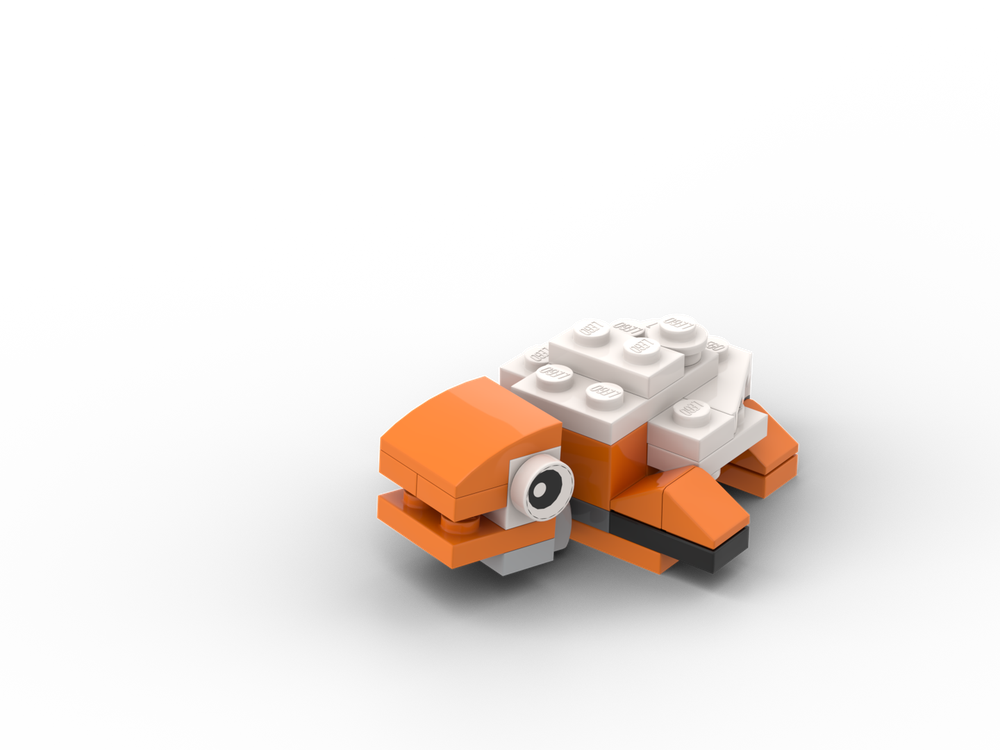 LEGO MOC Tiny Turtle by kamila | Rebrickable - Build with LEGO