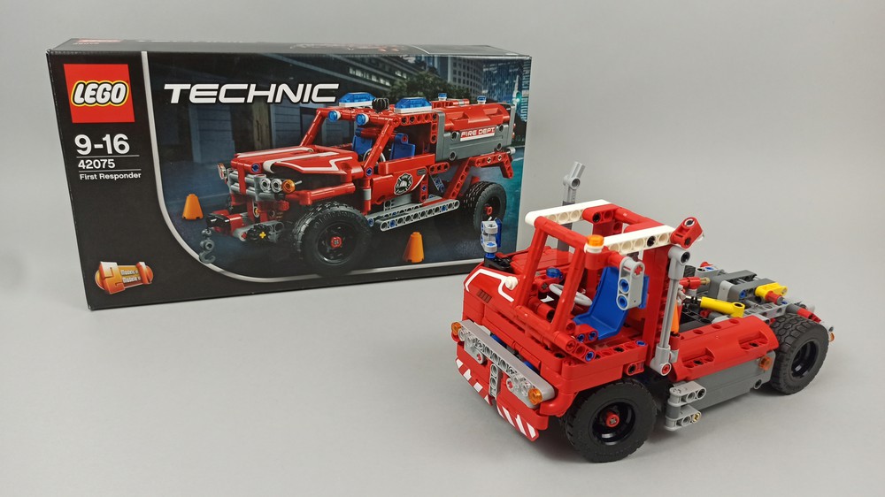 rive ned Gå forud sæt ind LEGO MOC 42075 Terminal Tractor by M_longer | Rebrickable - Build with LEGO