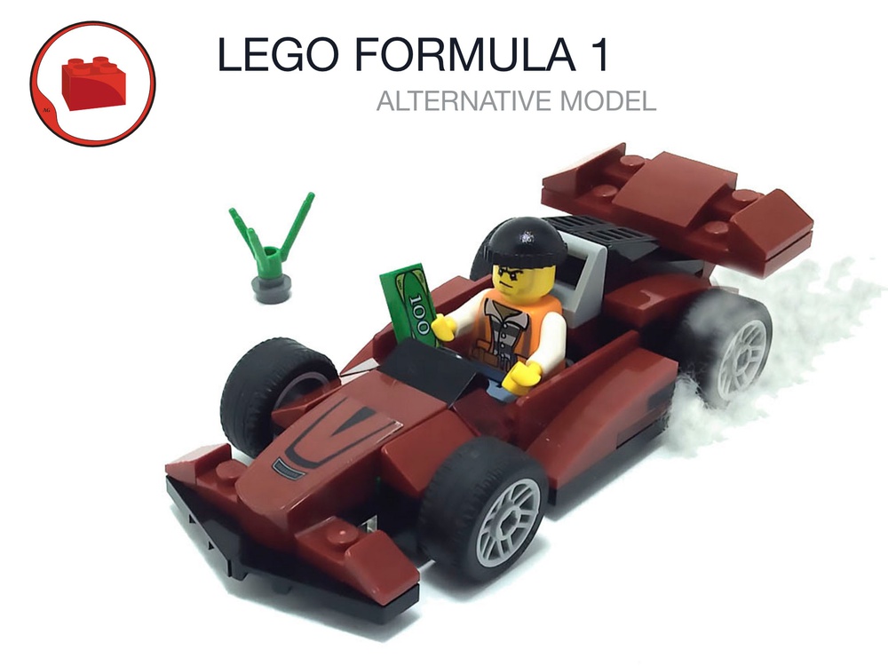 Lego Moc Lego City Police 60138 Set - Formula 1 - Alternative Build  Instruction By Bricks Ideas | Rebrickable - Build With Lego