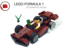 LEGO CITY POLICE 60138 Set - Formula 1 - Alternative build instruction