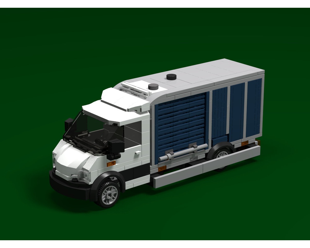 LEGO MOC Delivery Van (Online Grocery 