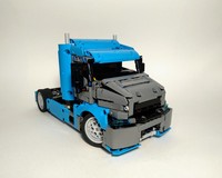 Azure Race Truck