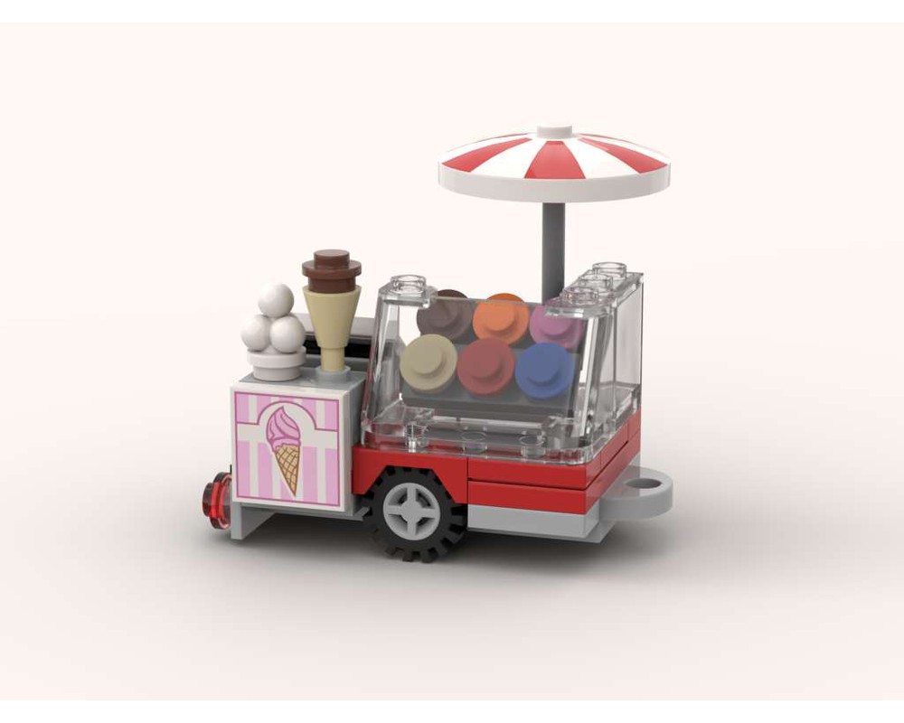 lego ice cream cart