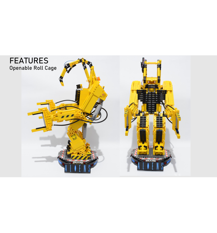 LEGO MOC UCS Aliens Power Loader P-5000 by dillonm | Rebrickable ...