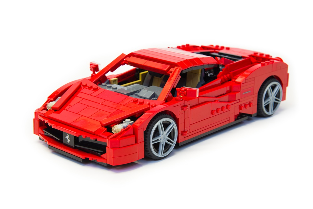 LEGO MOC Ferrari 458 Italia by noahl Rebrickable - Build with LEGO