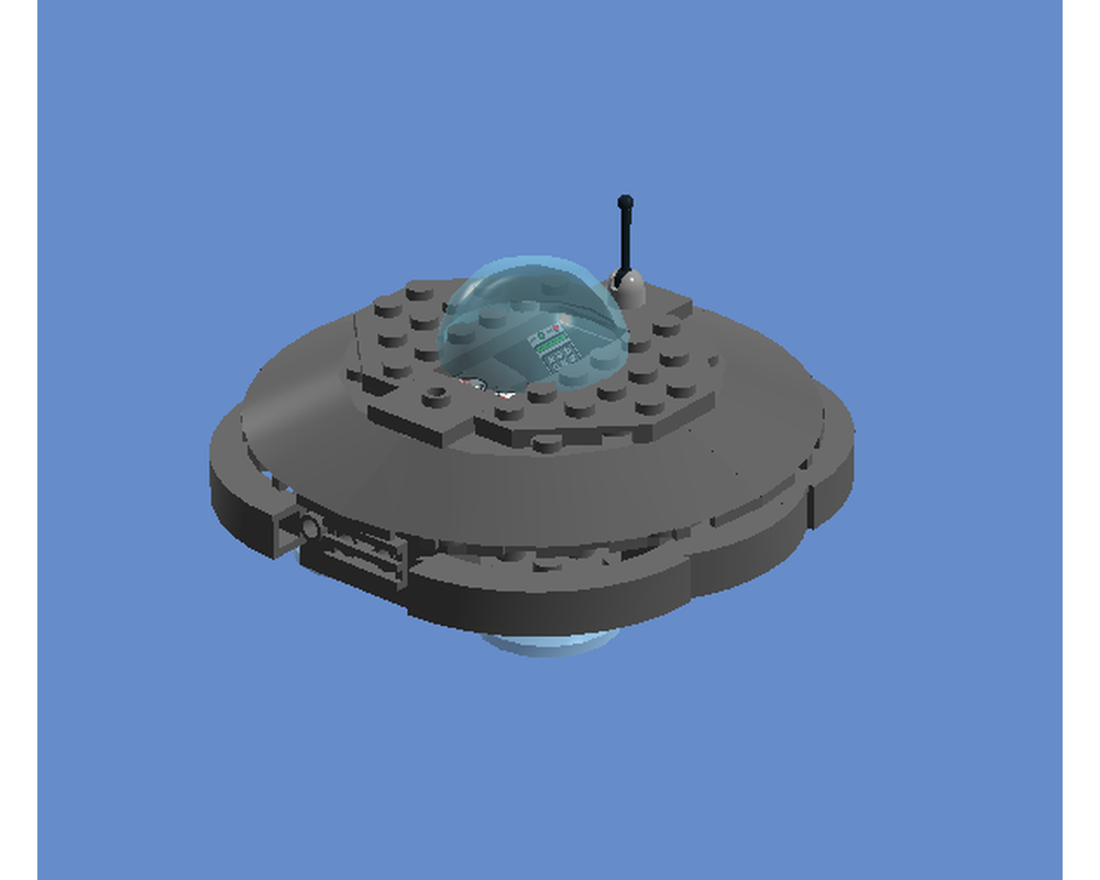 LEGO MOC UFO by LOLE_Kartoffel | Rebrickable - Build with LEGO