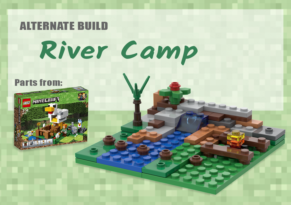 minecraft lego camp