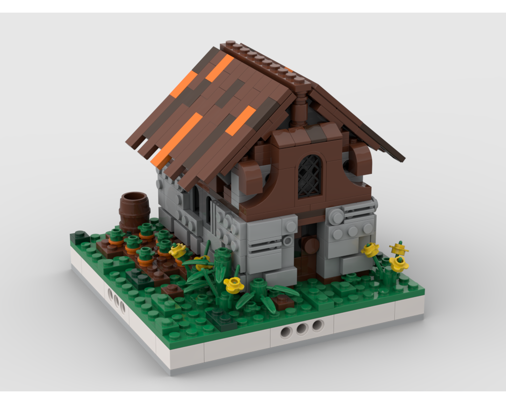 LEGO MOC-34475 Farm House for a Modular Village #2 (Modular Buildings ...