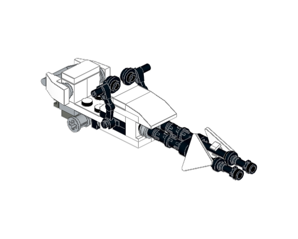 lego snow speeder bike