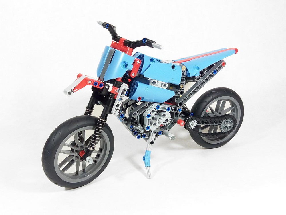 LEGO MOC 42036 - Supermoto by Artemy Zotov | Rebrickable - Build with LEGO