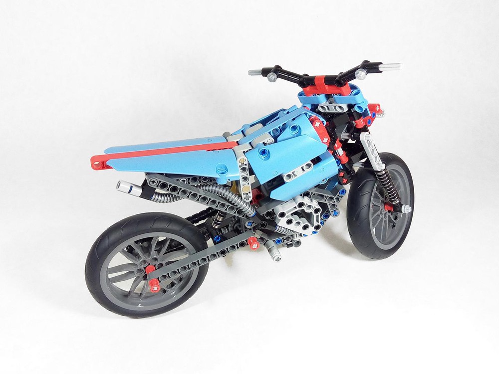 LEGO MOC 42036 - Supermoto by Artemy Zotov | Rebrickable - Build with LEGO