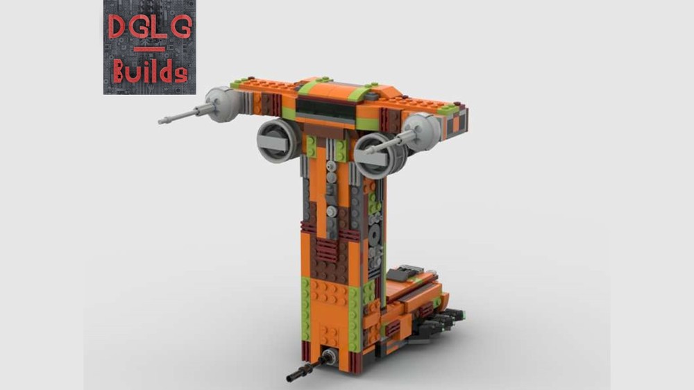 LEGO MOC-34535 The Rebel Rampage: Beega and Booga 's modified T-wing ...