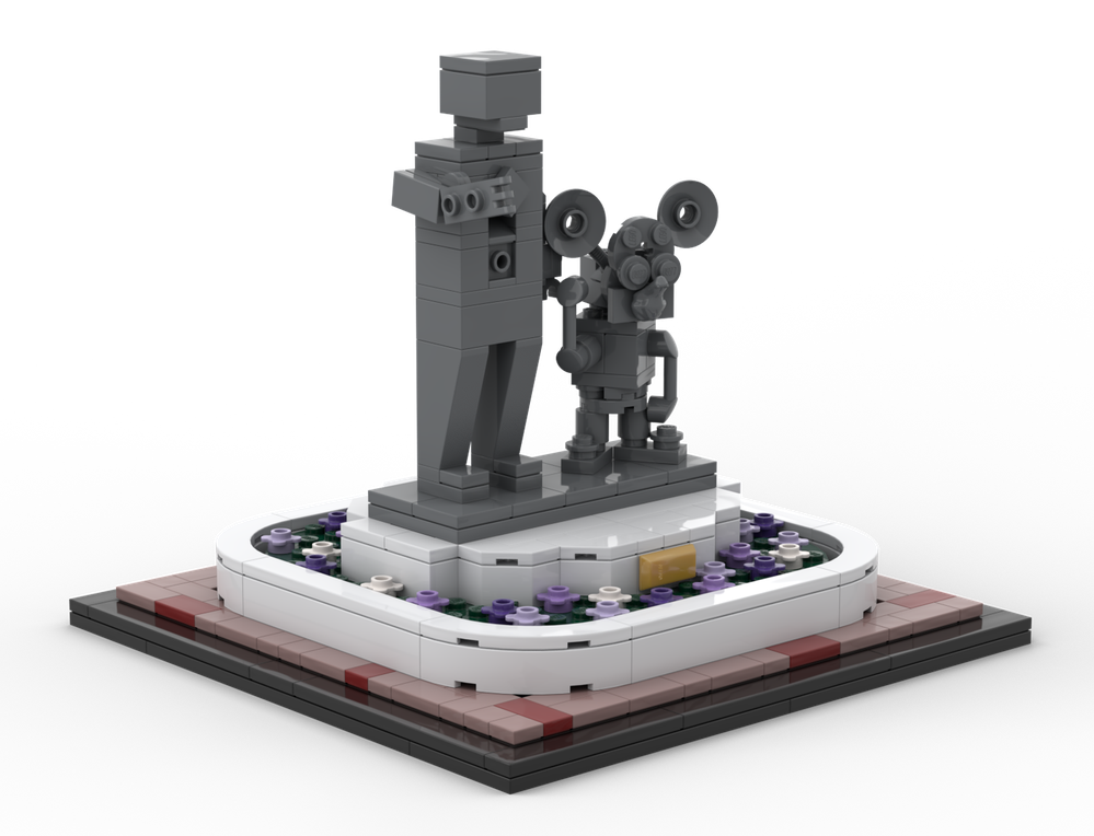 LEGO MOC Partners Statue by WD Brick MOCs