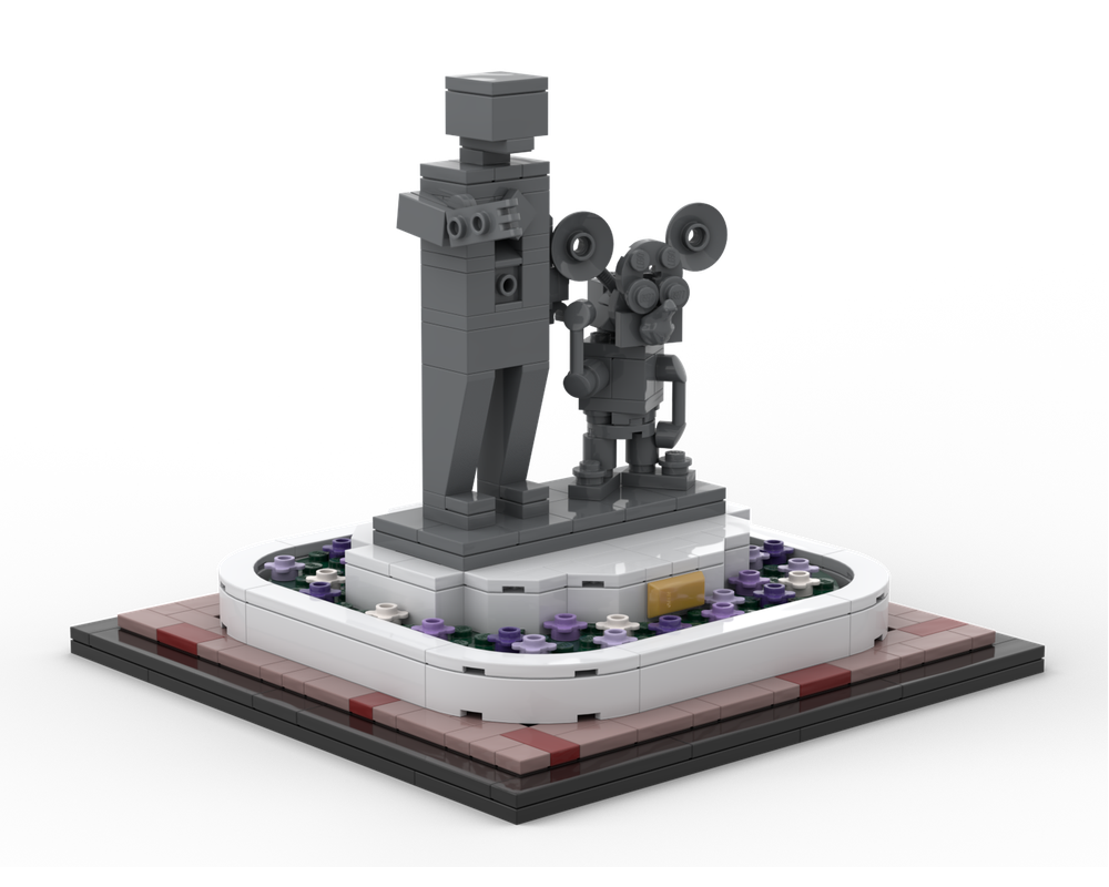 lego statue moc
