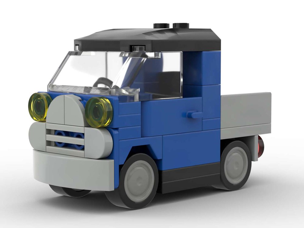 LEGO MOC mini truck for modular city garage by Jhobbs | Rebrickable ...