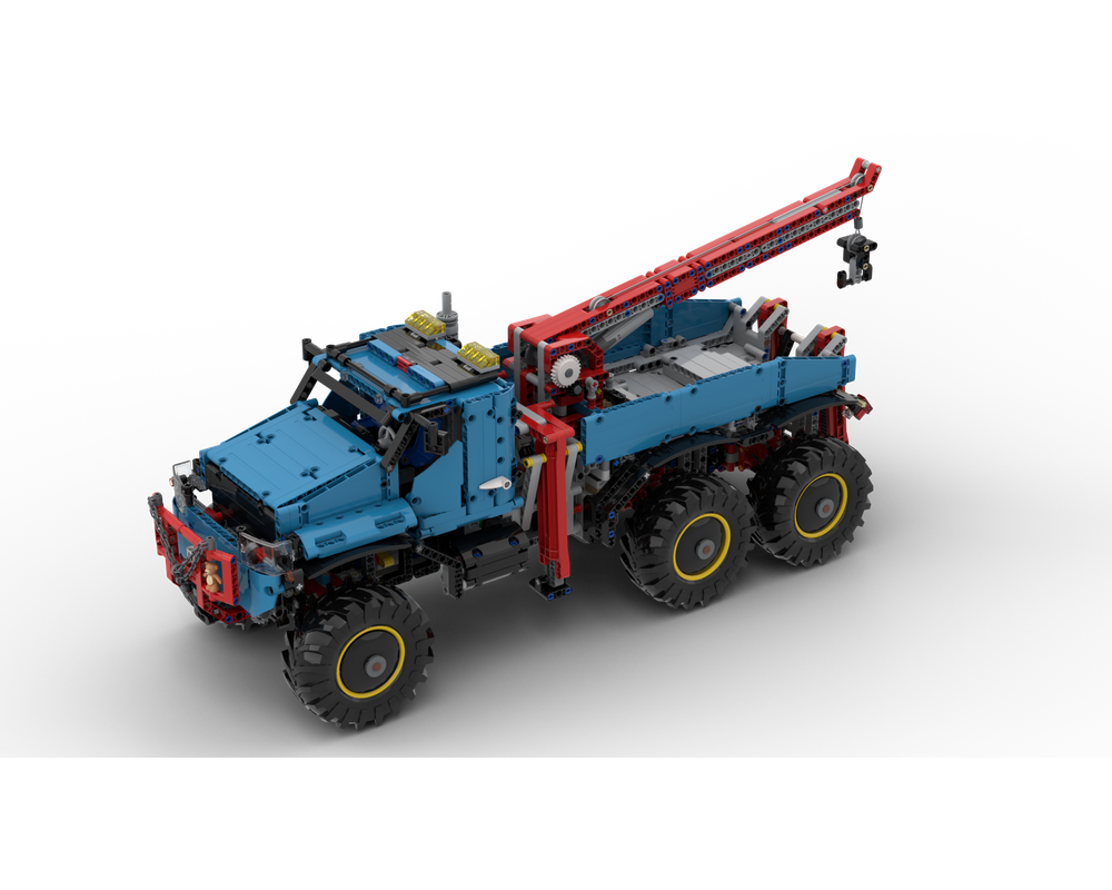 lego technic all terrain tow truck
