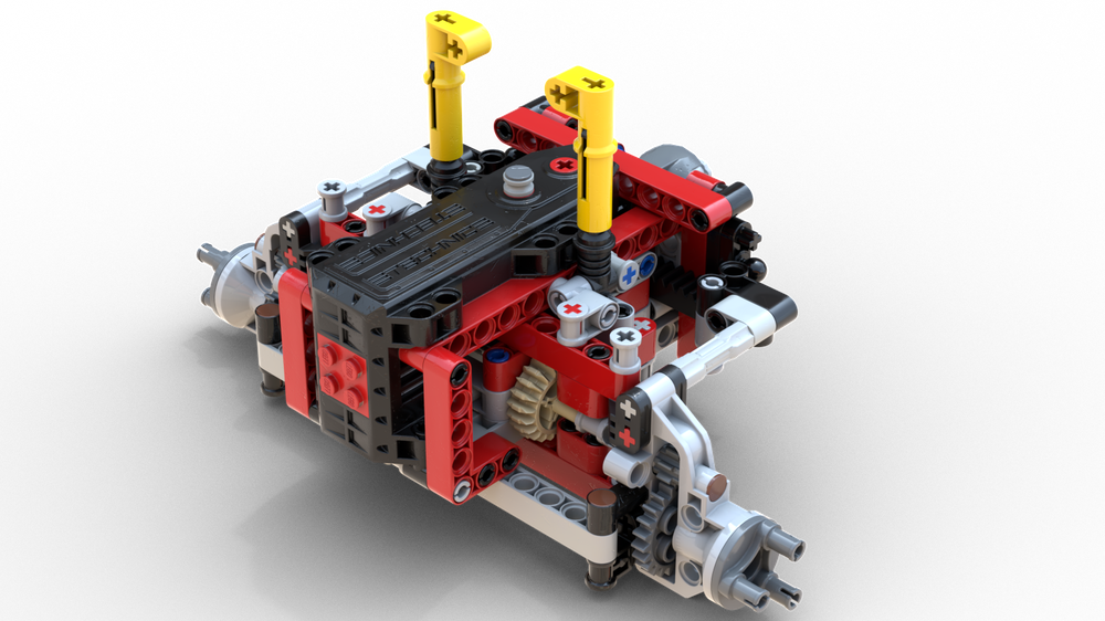 LEGO MOC Axle with Buggy motor VoidSerpent | Rebrickable - Build with LEGO