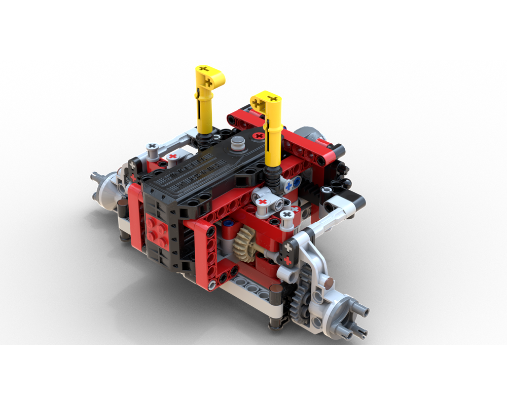 lego engine moc