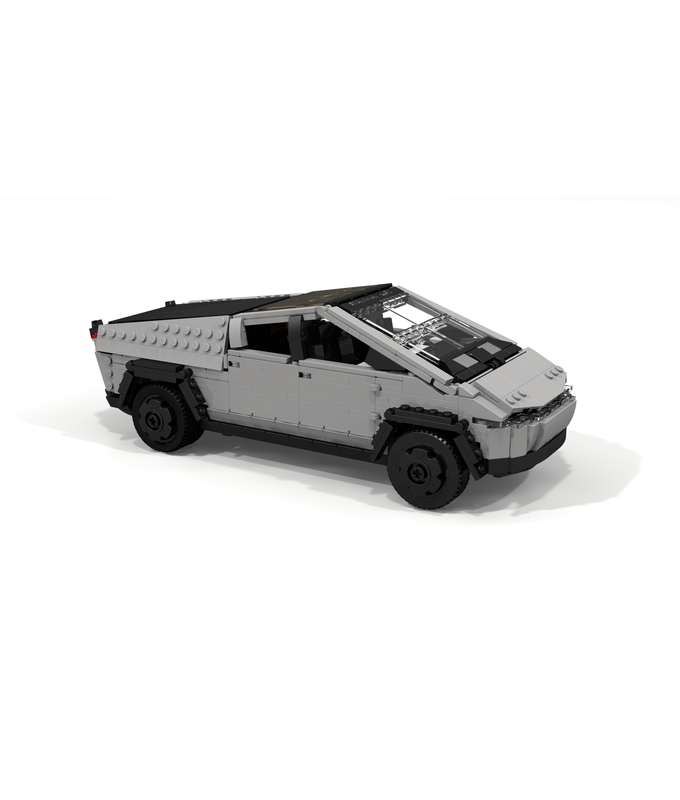 LEGO MOC Tesla Cybertruck Launch V3 - Miniland 1:21 - Expert by lego911 ...