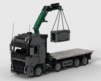 Volvo crane truck