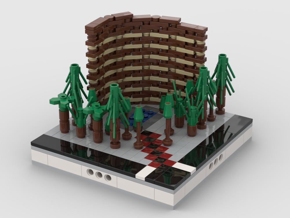 LEGO MOC MGM Grand Hotel for Modular City Las Vegas by gabizon