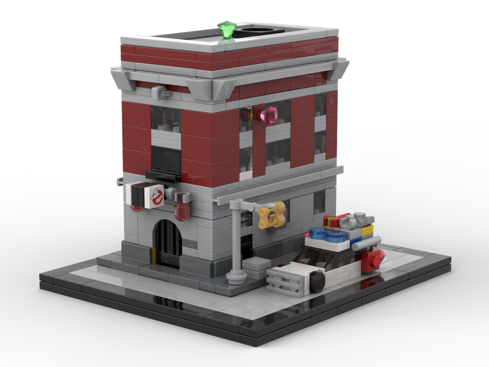 LEGO MOC Ghоstbusters Headquarters by MOMAtteo79 | Rebrickable - Build with LEGO
