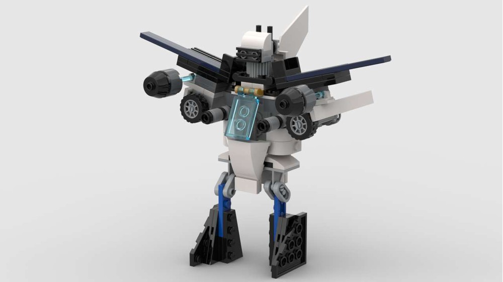 Lego Moc 31091 Battle Mech By Brickintelligence 