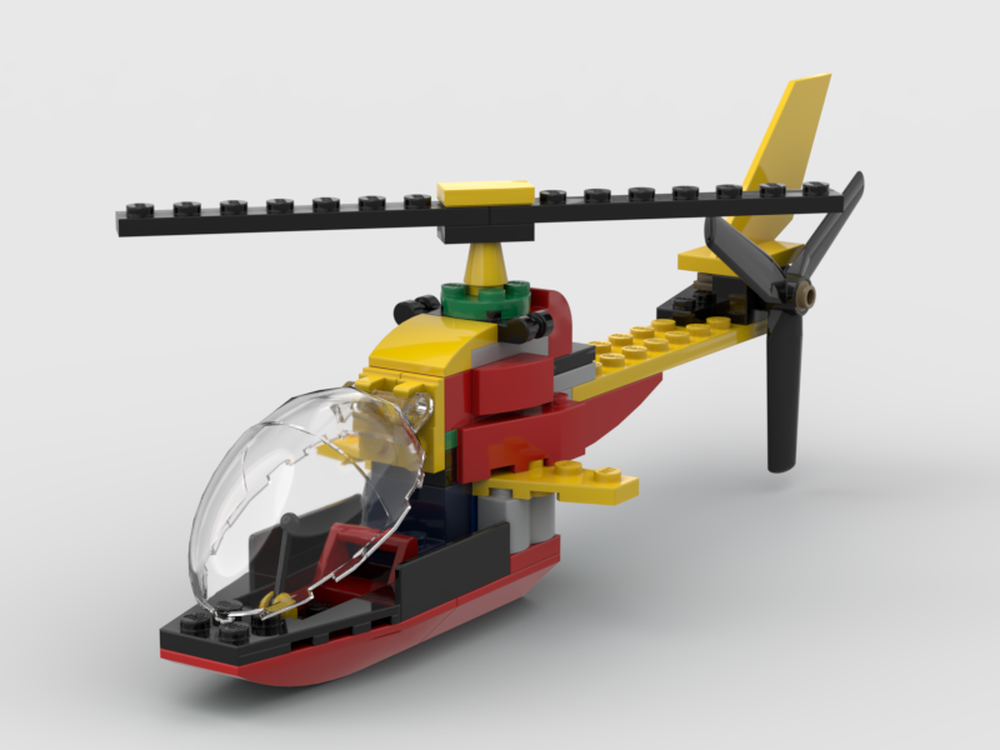 LEGO MOC 60144 - Helicopter by KlintIsztvud | Rebrickable - Build with LEGO