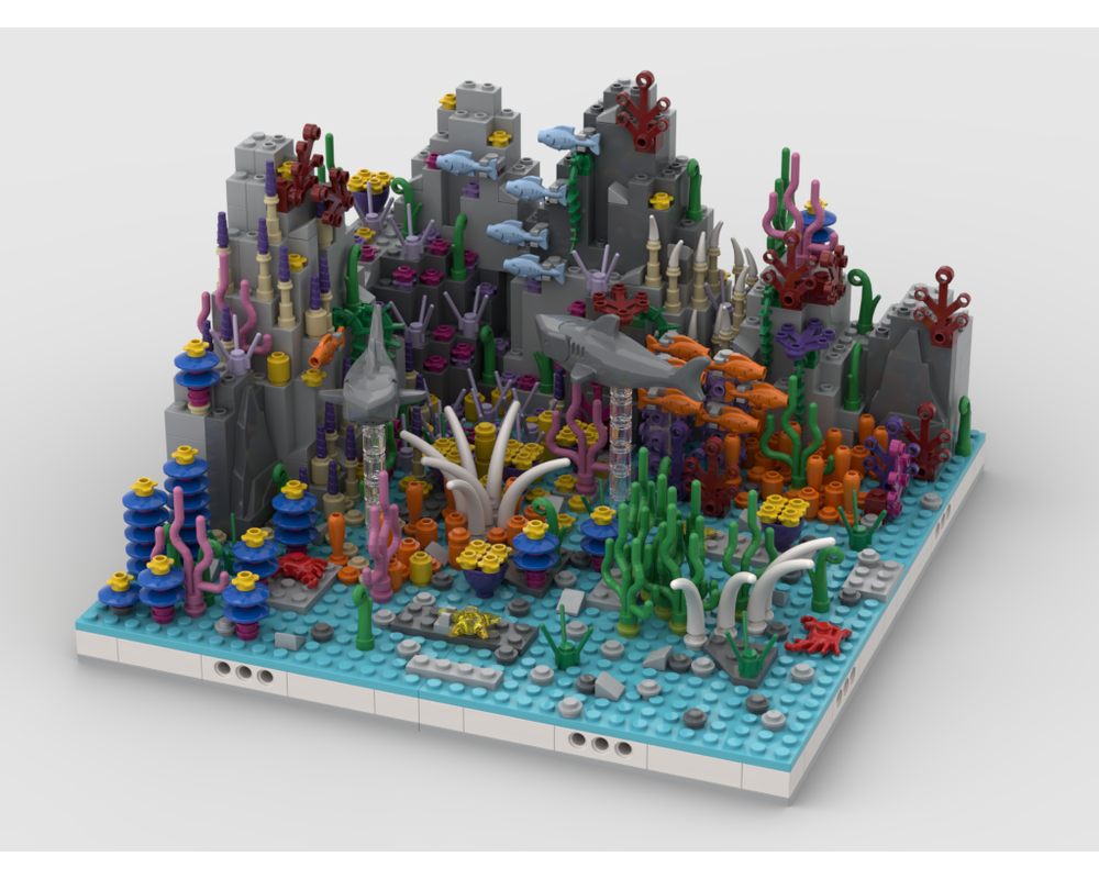 LEGO MOC-34863 Coral Reef (Other 2020) | Rebrickable - Build with LEGO