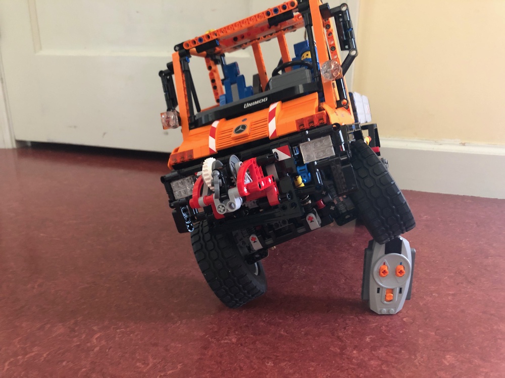 LEGO MOC 8110 motorization | Rebrickable - Build with