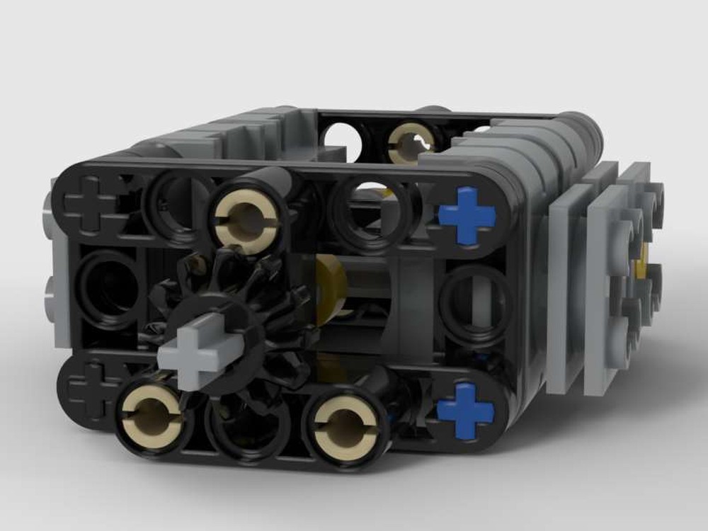 LEGO MOC Piston Engine Boxer Four by AKM-Sky | Rebrickable - Build with ...