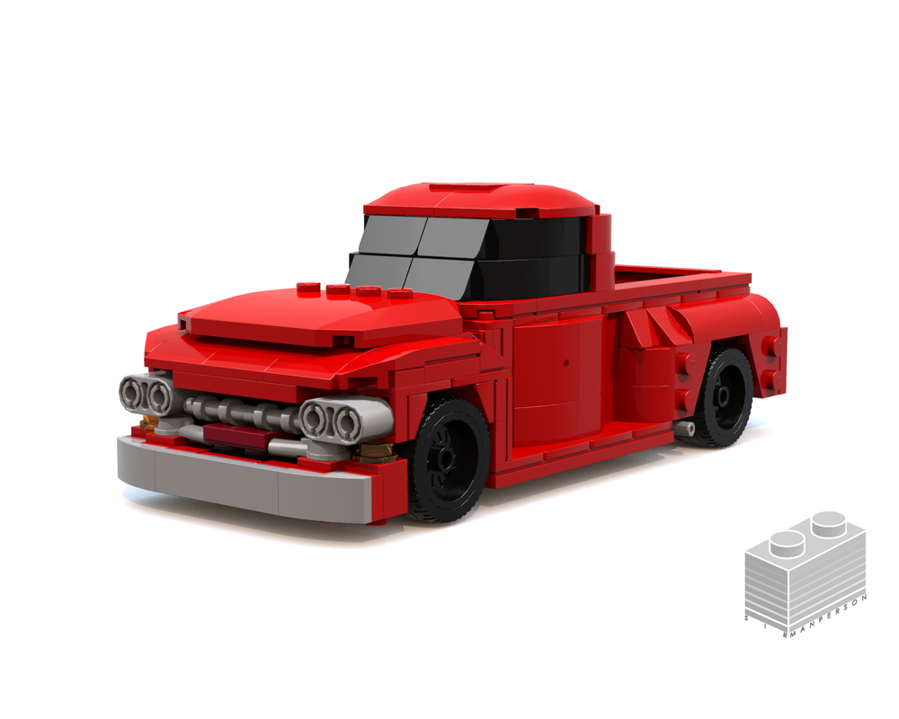 LEGO MOC Old pick up - 8-wide by SirManperson | Rebrickable - Build ...