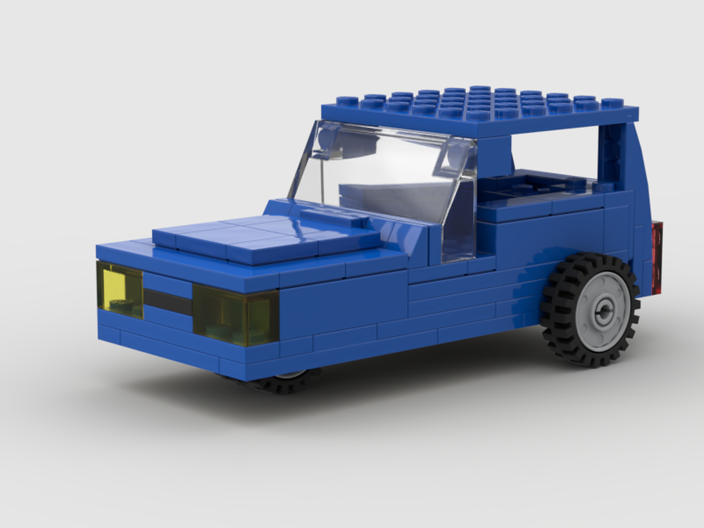 LEGO MOC Reliant Robin by dziubak | Rebrickable - Build with LEGO