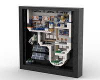 Space Station in photo frame