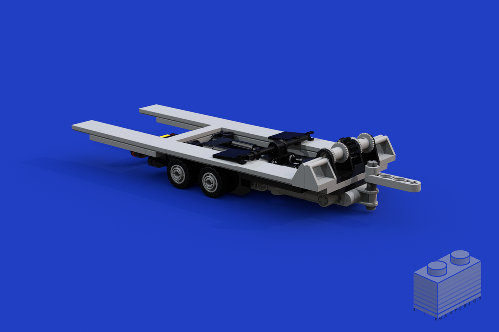 LEGO MOC Functional Large Trailer - Town Scale by SirManperson ...