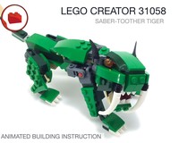 Lego Creator 31058 - Saber-toothed tiger
