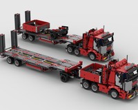Truck & Trailer 42098 C-Model (2 Versions)