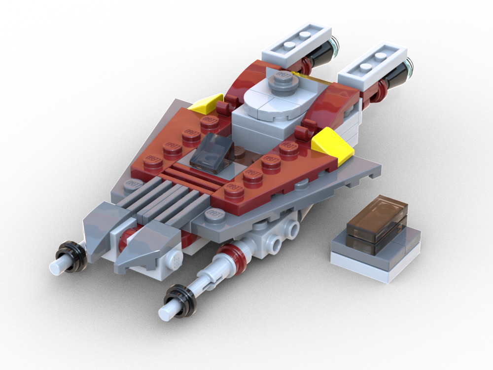LEGO MOC-35169 Striker-class Republic starfighter Microfighter ...