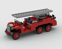 Large Vintage Fire Truck